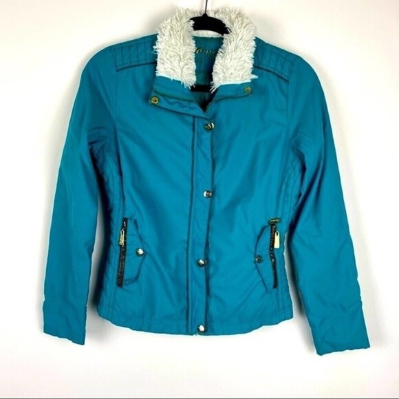 Kenzo Jeans Jacket Womens Small Full Zip Up Pockets Casual - Picture 1 of 10